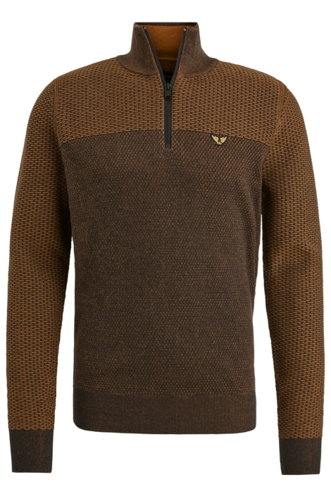 PME legend half zip collar cotton plated half